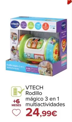 Vtech - Rodillo Magico 3 En 1 Multiactividades