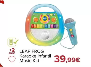 Leap Frog - Karaoke Infantil Music Kid