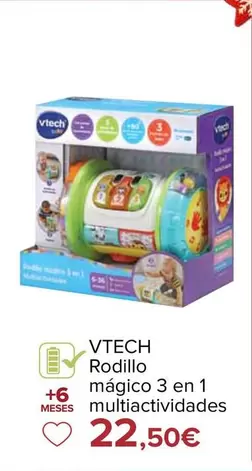 Vtech - Rodillo Magico 3 En 1 Multiactividades