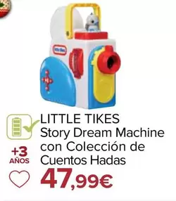 Little Tikes - Story Dream Machine Con Coleccion De Cuentos Hadas