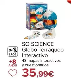 So Science - Globo Terraqueo Interactivo