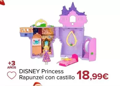 Disney - Princess Rapunzel Con Castillo