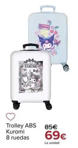 Kuromi - Trolley Abs 8 Ruedas