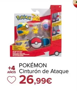 Pokemon - Cinturon De Ataque