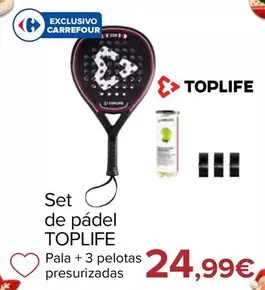 Toplife - Set De Pádel