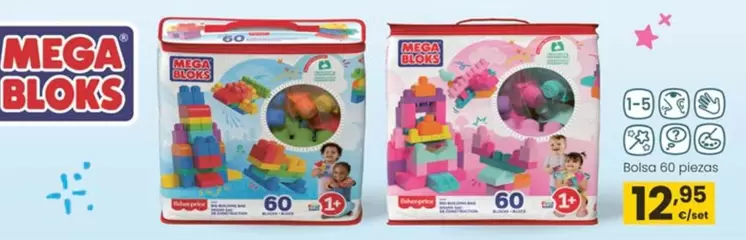 Mega Bloks - Bolsa 60 Pièces