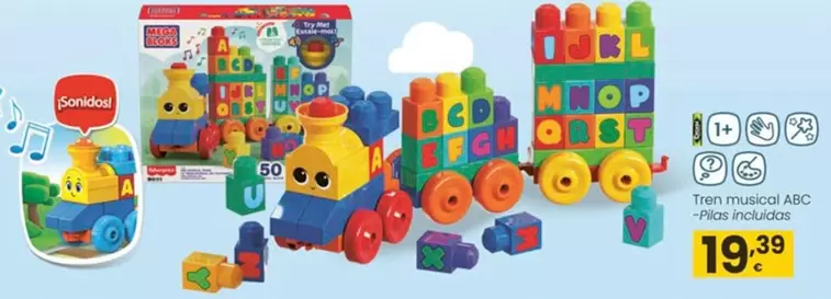 Mega Bloks - Tren Musical ABC