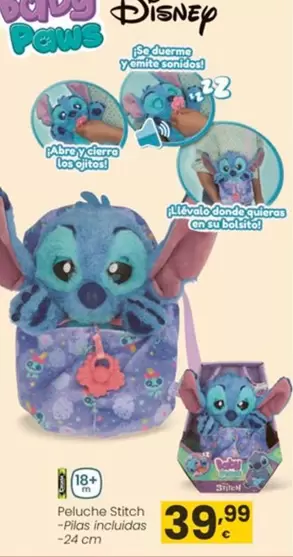 Baby Paws - Peluche Stitch