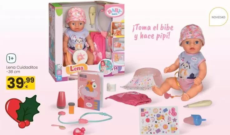 Baby Born - Leña Cuidaditos