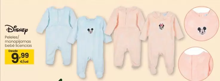 Disney - Peleles/ Monopijamas Bebe Licencias