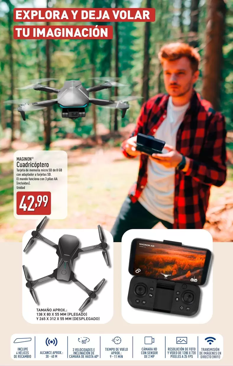Maginon - Cuadicoptero