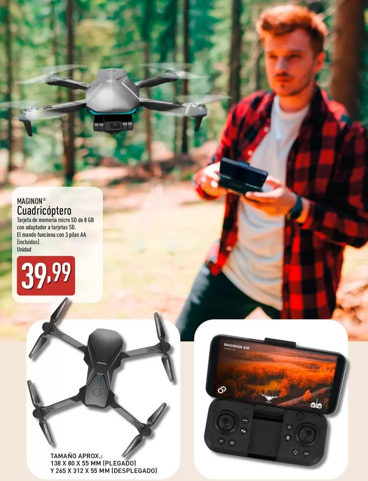 Maginon - Cuadricóptero