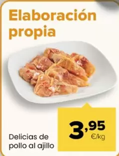 Delicias - de pollo al ajillo