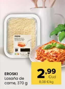 Eroski - Lasaña De Carne