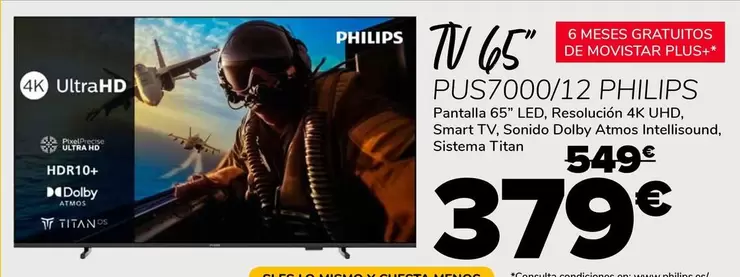 Samsung - Tv 65" Pus7000/12