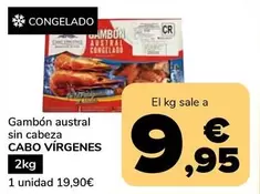 Cabo Virgenes - Gambon Austral Sin Cabeza