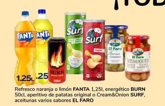 Fanta/Burn/Surf/El Faro 