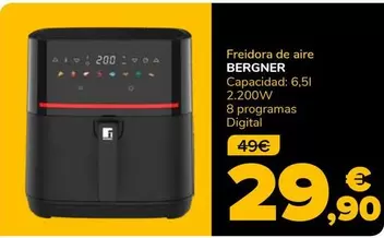 Bergner - Freidora De Aire