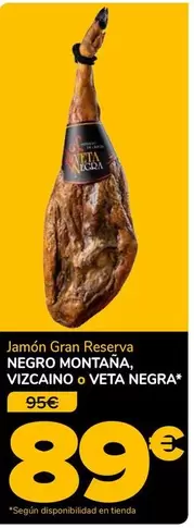 Jamón Gran Reserva