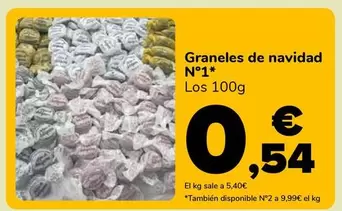 Graneles De Navidad N° 1*