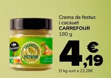 Carrefour - Crema De Festuc I Cacauet