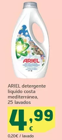 Ariel - Detergente Líquido Costa Mediterránea