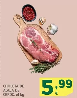 Chuleta De Aguja De Cerdo