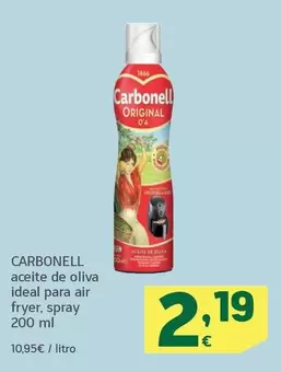 Carbonell - Aceite De Oliva Ideal Para Air Fryer, Spray