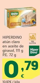 Hiperdino - Atún Claro En Aceite De Girasol