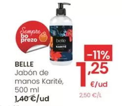 Belle - Jabon De Manos Karite