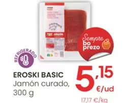 Eroski Basic - Jamón Curado