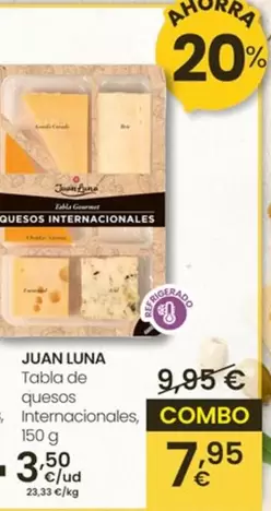 Juan Luna - Tabla De Quesos Internacionales