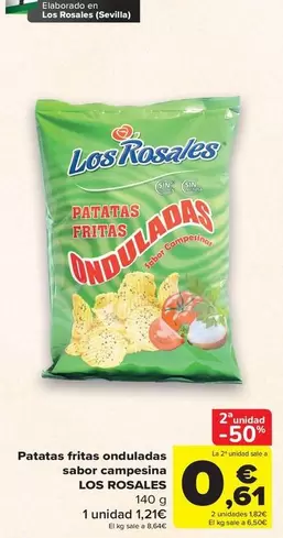 sevilla - Patatas Fritas Onduladas Sabor Campesina