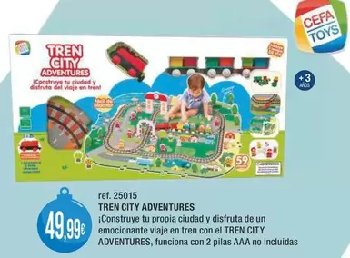 Cefa Toys - Tren City Adventures