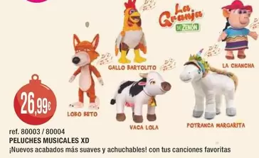 La Granja De Zenón - Peluches Musicales Xd