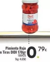 didi - Pimiento Rojo En Tiras