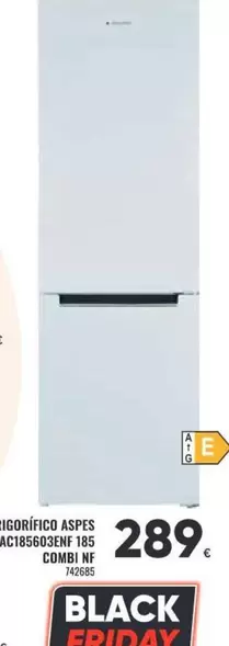 Aspes - Frgorífico AC185603ENF 185 Combi Nf 