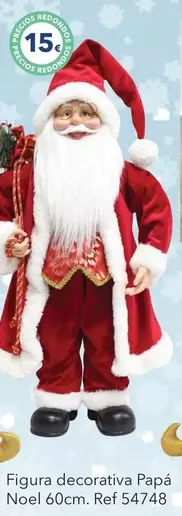 Redo - Figura Decorativa Papá Noel 60cm. Ref 54748