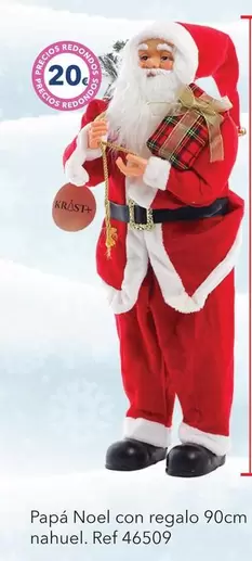 Noel - Papá Con Regalo 90cm Nahuel