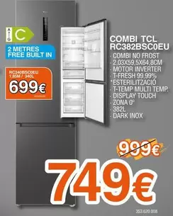 TCL - Combi Rc382bsc0eu