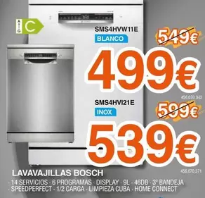 Bosch - Lavavajillas