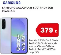 Samsung - Galaxy A36 6.70" Fhd+ 8Gb 256Gb