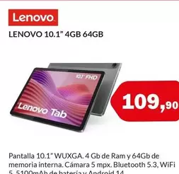 Lenovo - 10.1" 4GB 64GB