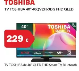 Toshiba - Tv 40" 40QV2F63DG Fhd Qled 