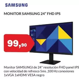 Samsung - Monitor 24" Fhd Ips