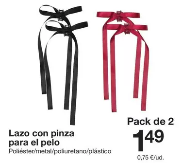 Lazo Con Pinza Para El Pelo