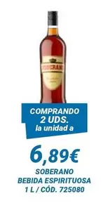 Soberano - Espirituosa