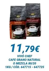 Vivó - Chef Cafe Grano Natural O Mezcla