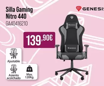 gaming - Silla Gaming Nitro 440