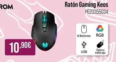 Krom - Raton Gaming Keos